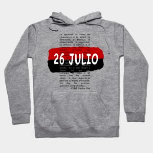 Movimiento 26 Julio Hoodie